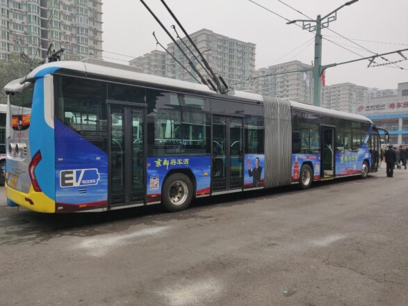 Electric bus market in China